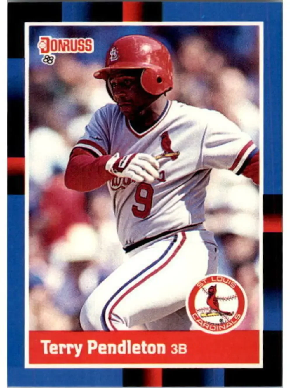 1988 Terry Pendleton Donruss Baseball Card #454